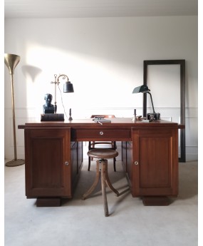 Bureau double ancien